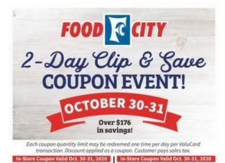 Food City Weekly Ad Oct 28 – Nov 03, 2020