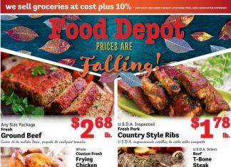 Food Depot Weekly Ad Oct 12 – Oct 18, 2020