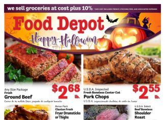 Food Depot Weekly Ad Oct 26 – Nov 01, 2020