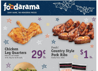 Foodarama Weekly Ad Oct 28 – Nov 03, 2020