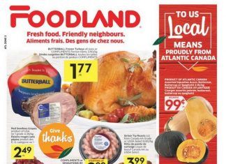 Foodland(Canada) Weekly Ad Oct 08 – Oct 14, 2020