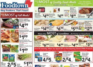 Foodtown Weekly Ad Oct 09 – Oct 15, 2020