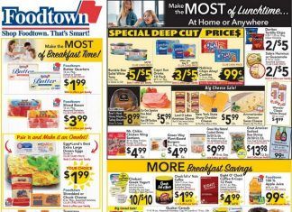 Foodtown Weekly Ad Oct 30 – Nov 05, 2020