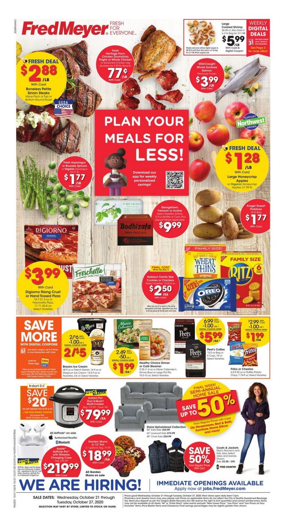 Fred Meyer Weekly Ad Oct 21 Oct 27, 2020