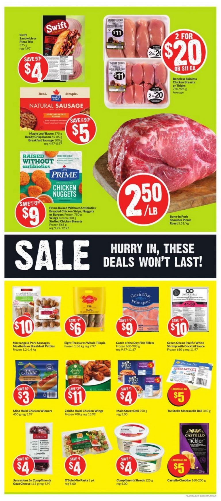 FreshCo Weekly Ad Oct 15 Oct 21, 2020