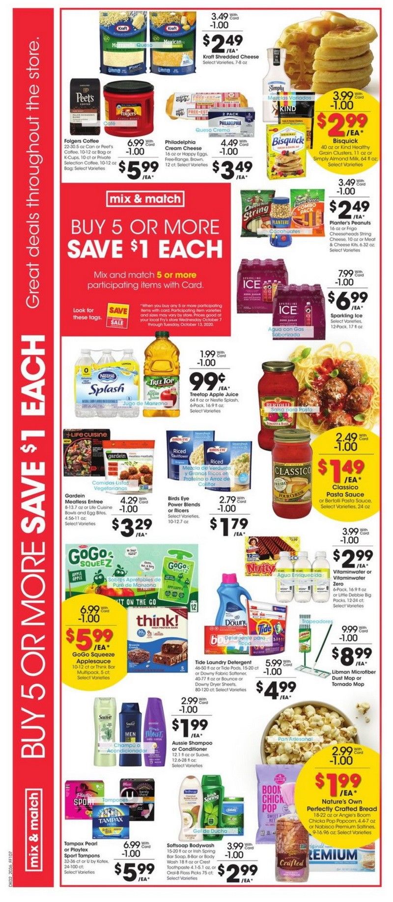 Fry's Food Weekly Ad Oct 07 Oct 13, 2020