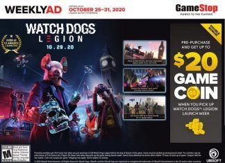 GameStop Weekly Ad Oct 25 – Oct 31, 2020