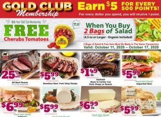 Gerrity’s Supermarkets Weekly Ad Oct 11 – Oct 17, 2020