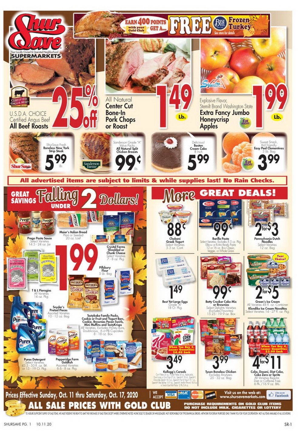 Gerrity's Supermarkets Weekly Ad Oct 11 Oct 17, 2020