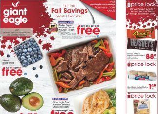 Giant Eagle Weekly Ad Oct 08 – Oct 14, 2020