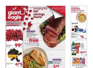 Giant Eagle Weekly Ad Oct 15 – Oct 21, 2020
