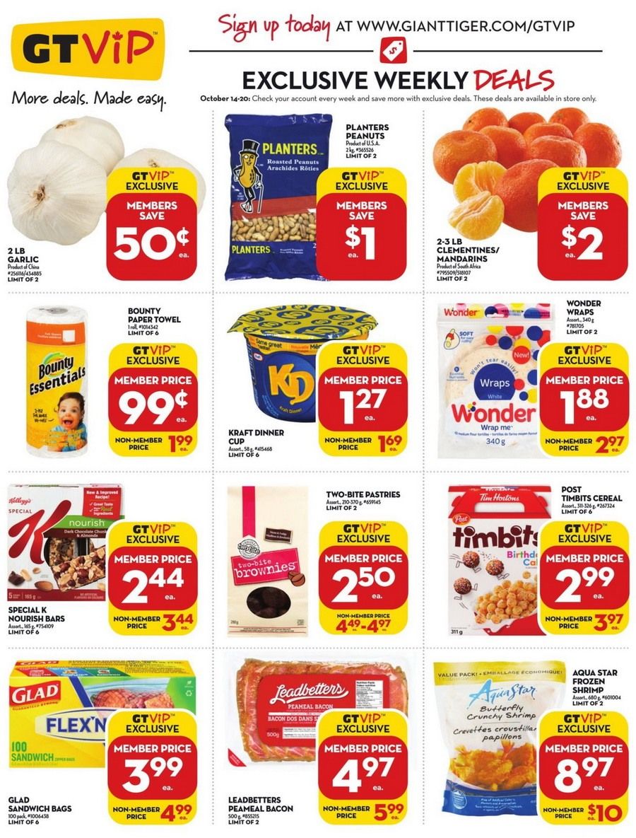 Giant Tiger Weekly Ad Oct 14 Oct 20, 2020