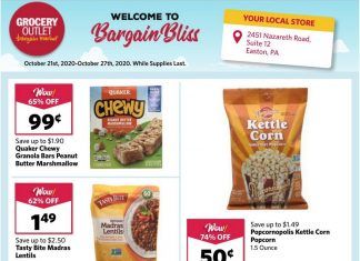 Grocery Outlet Weekly Ad Oct 21 – Oct 27, 2020