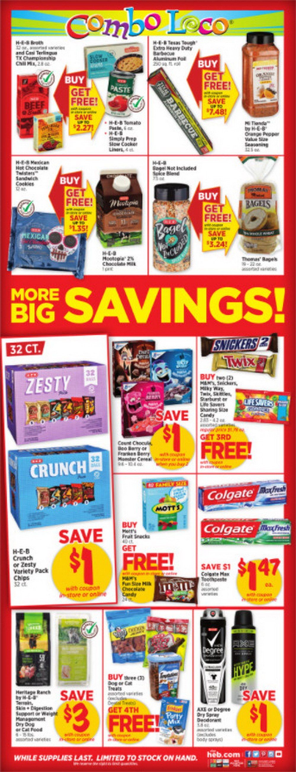 HEB Weekly Ad Oct 21 Oct 27, 2020