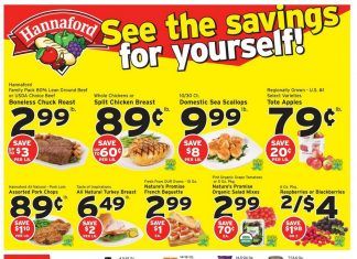 Hannaford Weekly Ad Oct 11 – Oct 17, 2020