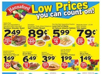 Hannaford Weekly Ad Oct 25 – Oct 31, 2020