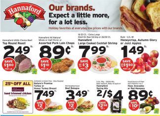 Hannaford Weekly Ad Nov 01 – Nov 07, 2020