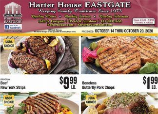 Harter House Weekly Ad Oct 14 – Oct 20, 2020