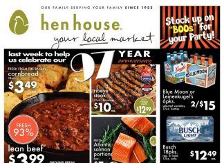 Hen House Weekly Circular Oct 28 – Nov 03, 2020