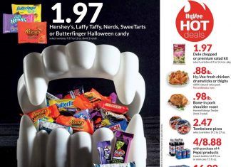 Hy-Vee Weekly Ad Oct 28 – Nov 3, 2020