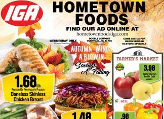 IGA Weekly Ad Oct 14 – Oct 20, 2020