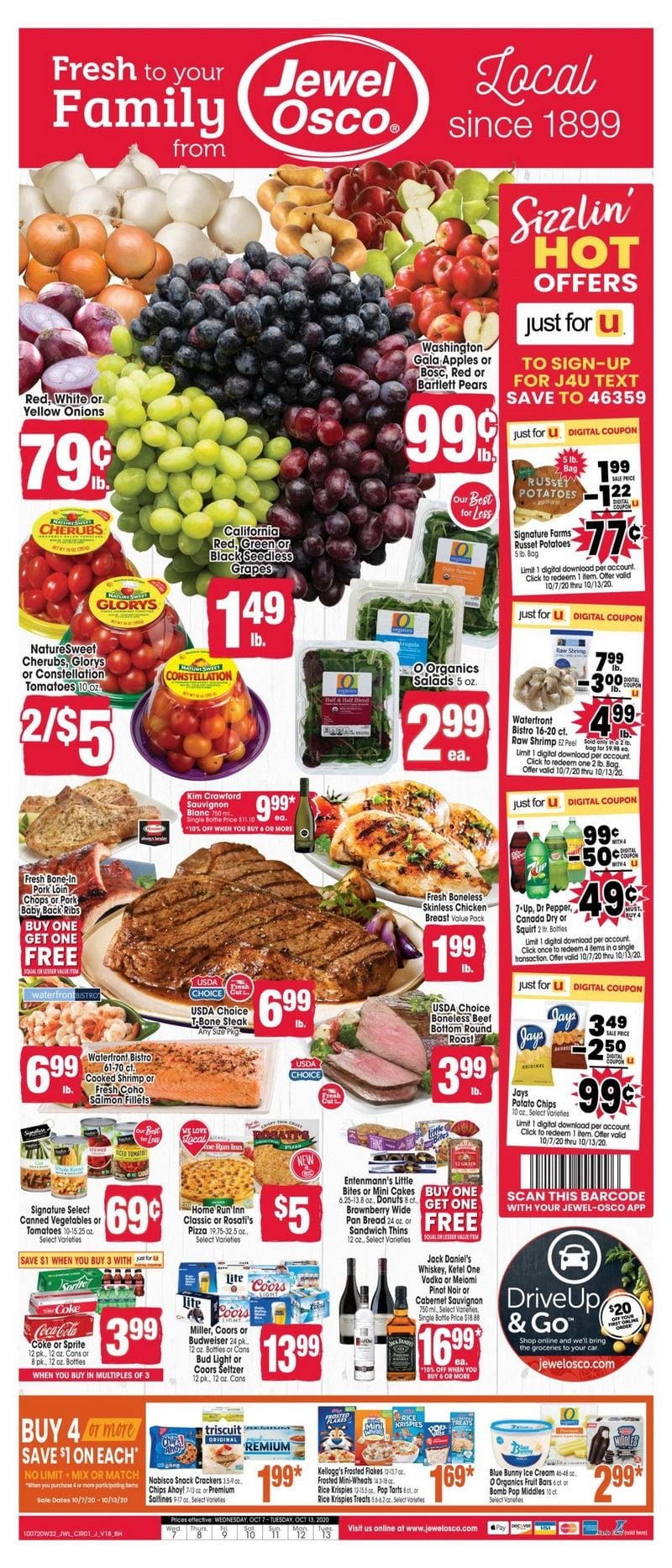 Jewel Osco Weekly Ad Oct 07 Oct 13, 2020