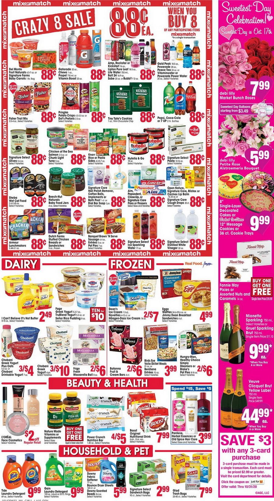 Jewel Osco Weekly Ad Oct 14 Oct 20, 2020