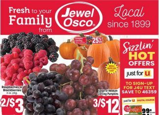 Jewel Osco Weekly Ad Oct 21 – Oct 27, 2020
