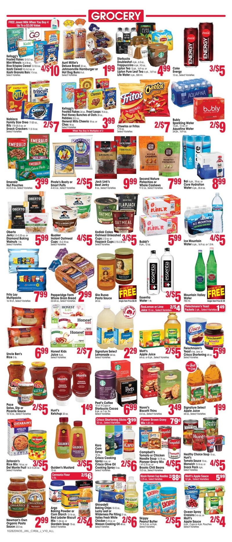 Jewel Osco Weekly Ad Oct 28 Nov 03, 2020