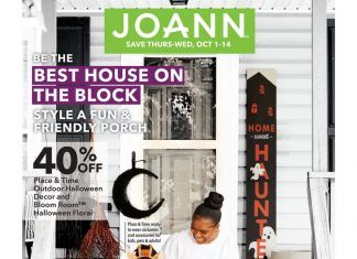 Jo-Ann Monthly Ad Oct 01 – Oct 14, 2020