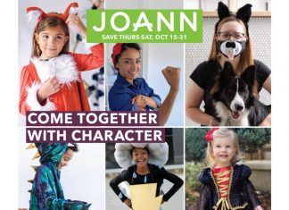 Jo-Ann Weekly Ad Oct 15 – Oct 31, 2020
