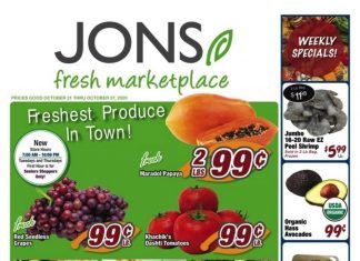Jons Weekly Ad Oct 21 – Oct 27, 2020