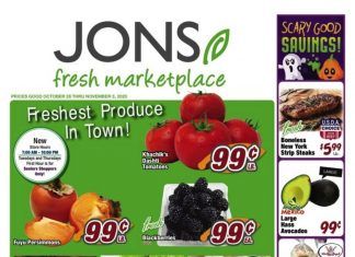 Jons Weekly Ad Oct 28 – Nov 03, 2020