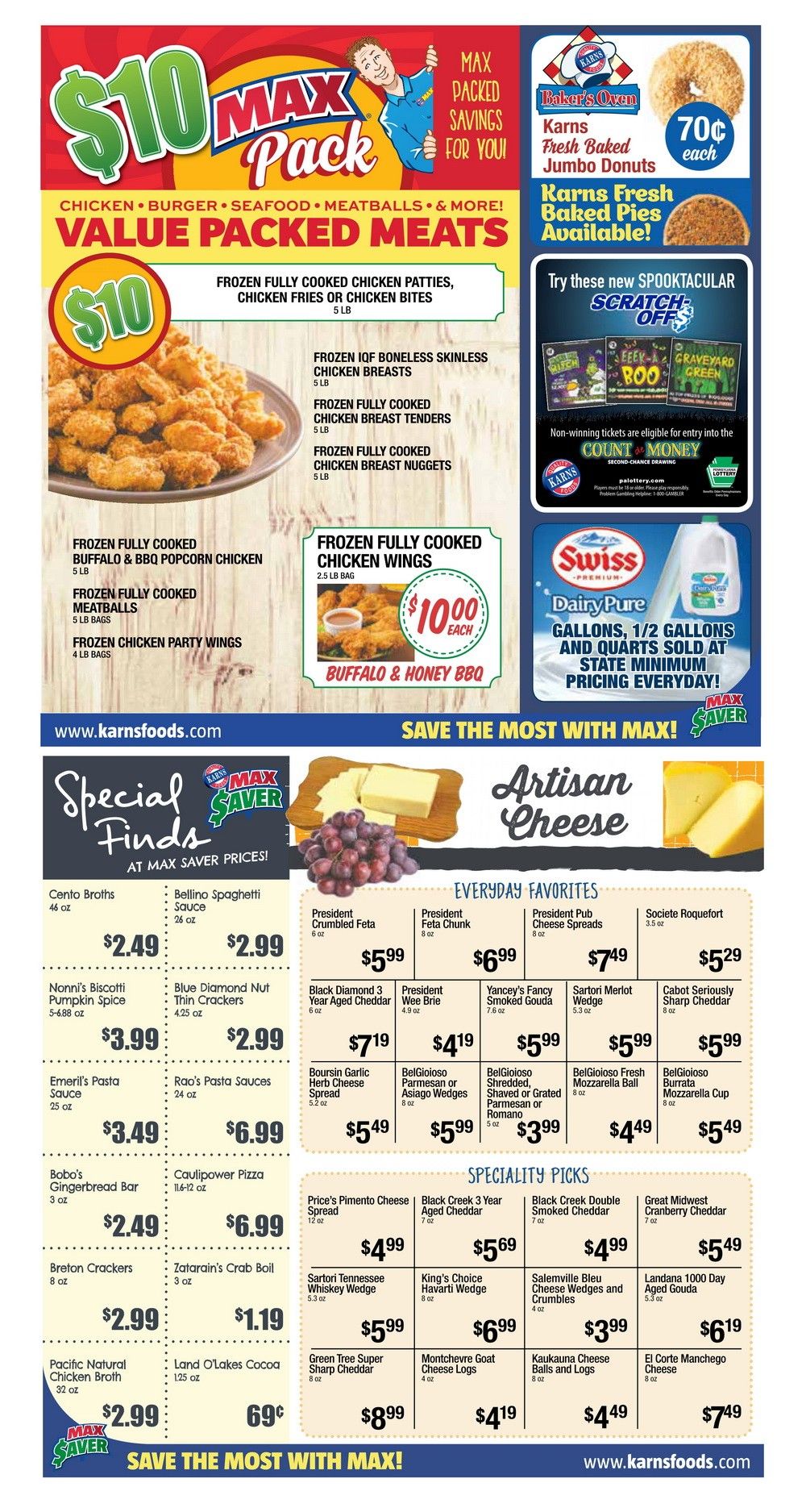 Karns Quality Foods Monthly Ad Oct 06 Nov 02, 2020