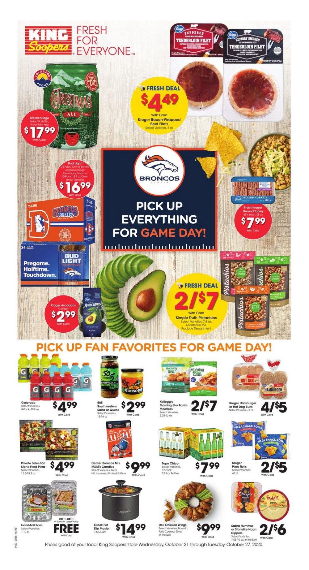 King Soopers Weekly Ad Oct 21 Oct 27, 2020