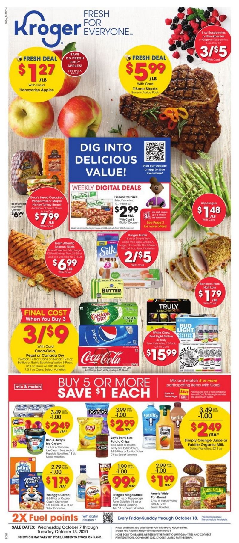 Kroger Weekly Ad Oct 07 Oct 13, 2020