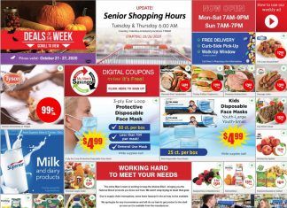 Marc’s Weekly Circular Oct 21 – Oct 27, 2020