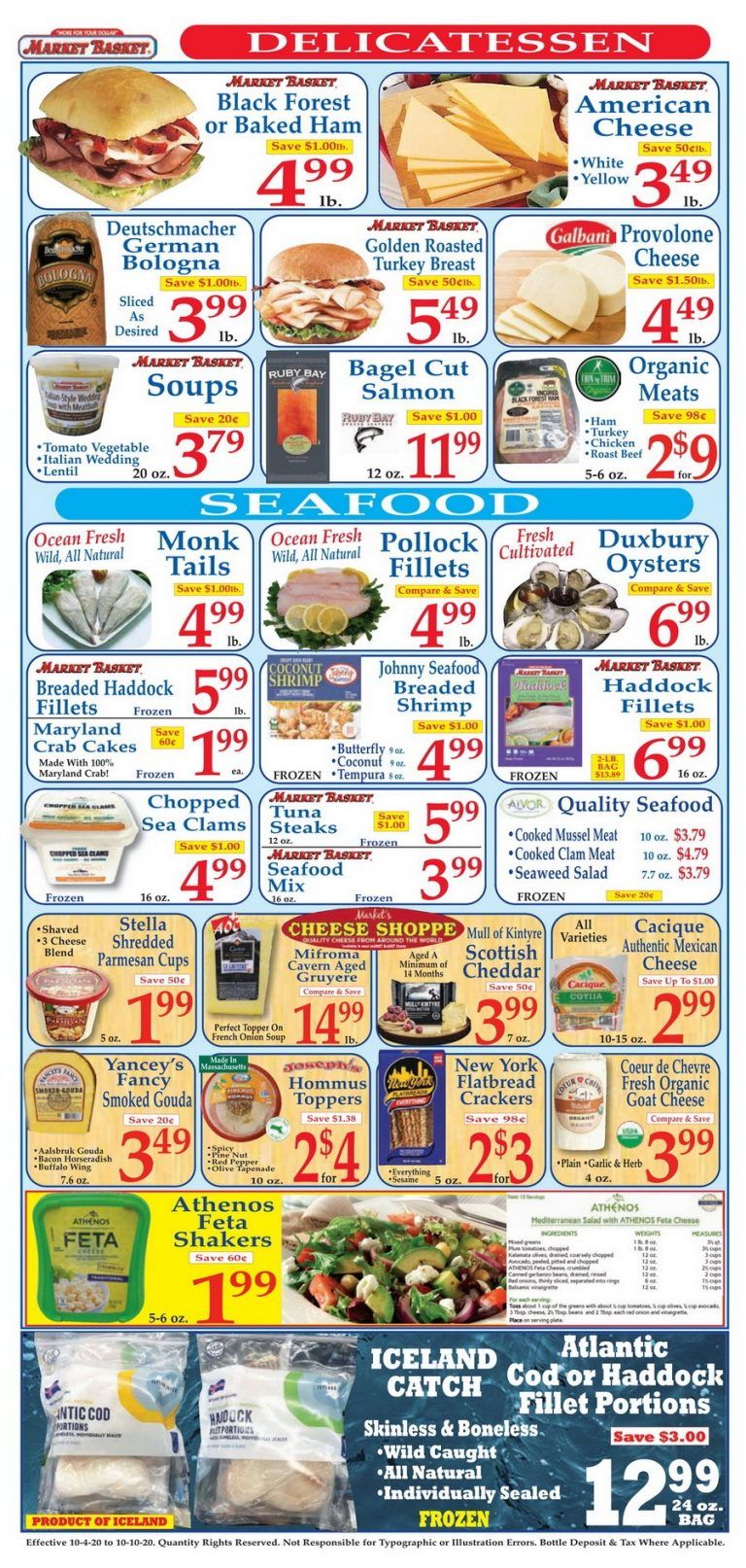 Market Basket Weekly Flyer Oct 04 Oct 10, 2020