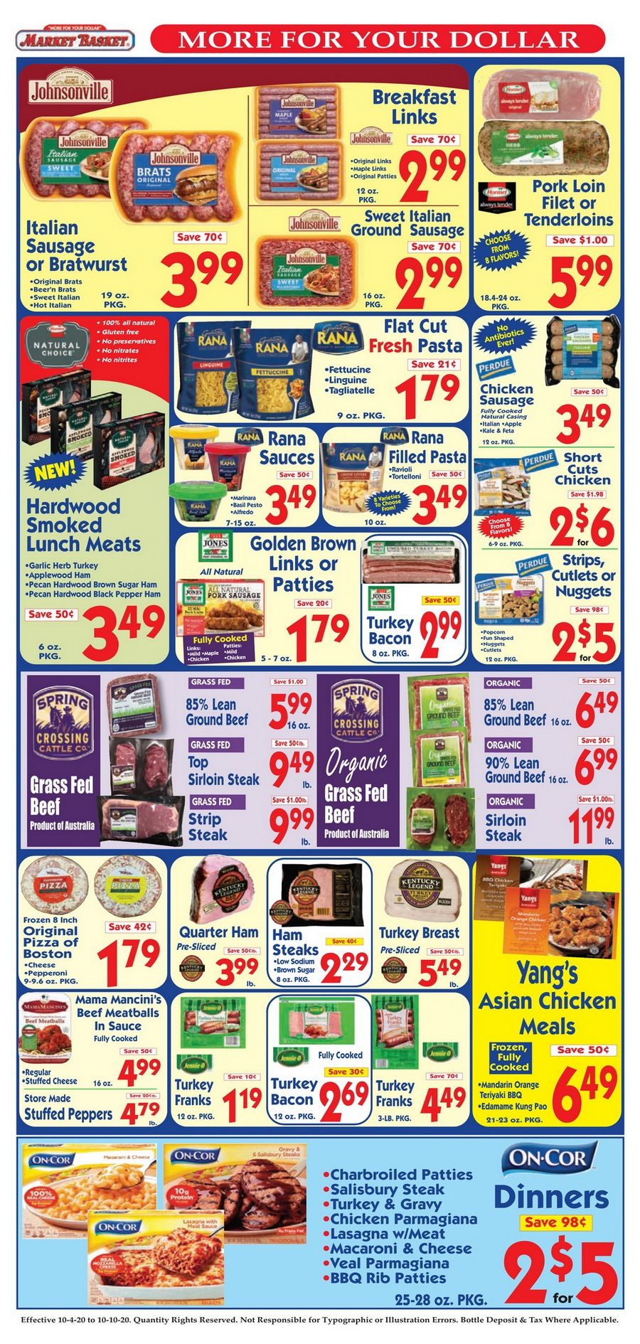 Market Basket Weekly Flyer Oct 04 Oct 10, 2020