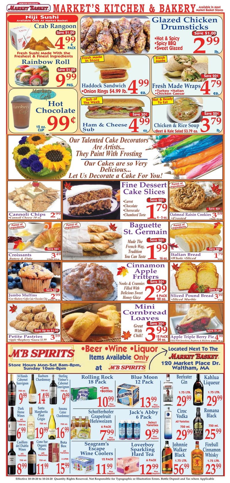 Market Basket Weekly Flyer Oct 18 Oct 24, 2020