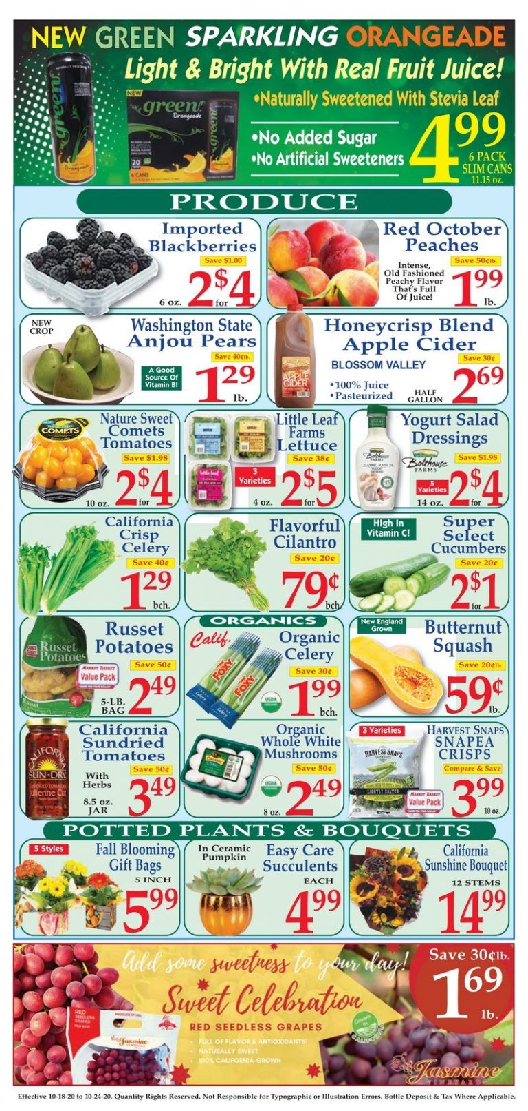 Market Basket Weekly Flyer Oct 18 Oct 24, 2020