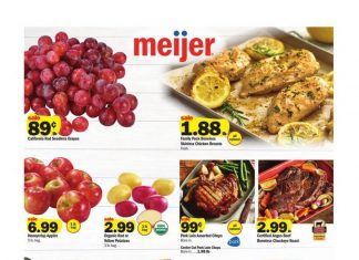 Meijer Weekly Ad Oct 18 – Oct 24, 2020