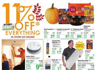 Menards Weekly Ad Oct 04 – Oct 10, 2020