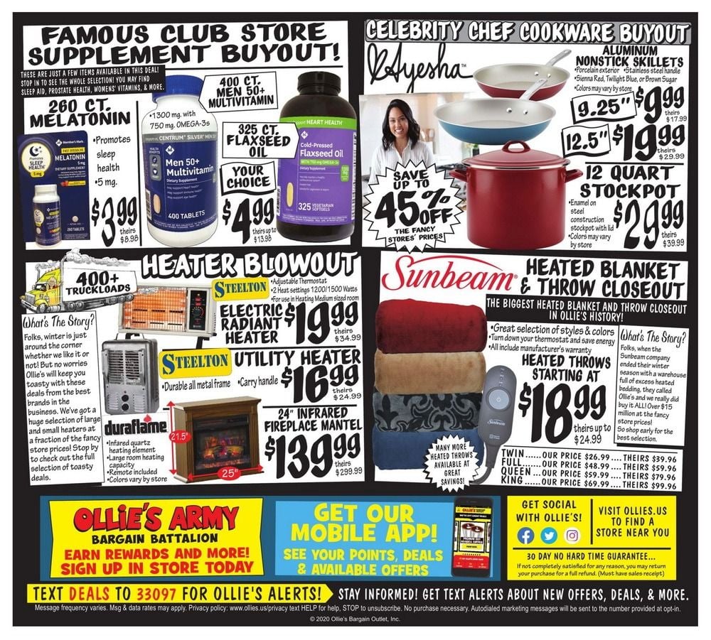 Ollie's Weekly Ad Oct 01 Oct 07, 2020