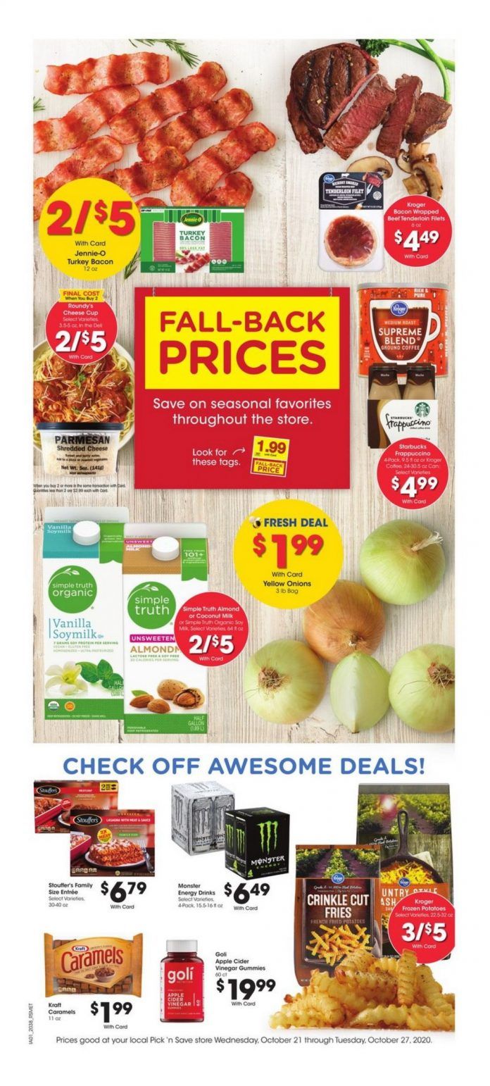 Pick 'n Save Weekly Ad Oct 21 Oct 27, 2020