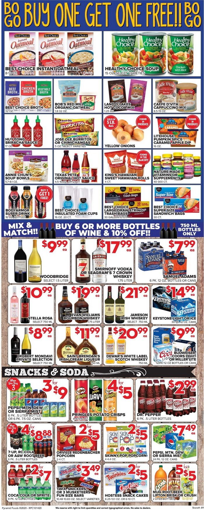 Price Cutter Weekly Ad Oct 14 Oct 20, 2020