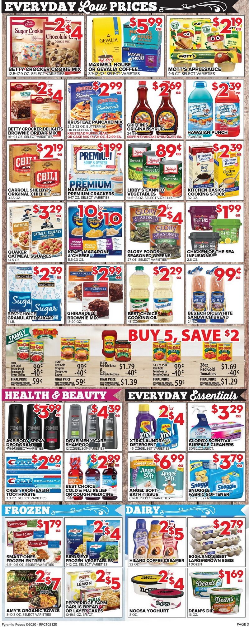 Price Cutter Weekly Ad Oct 21 Oct 27, 2020