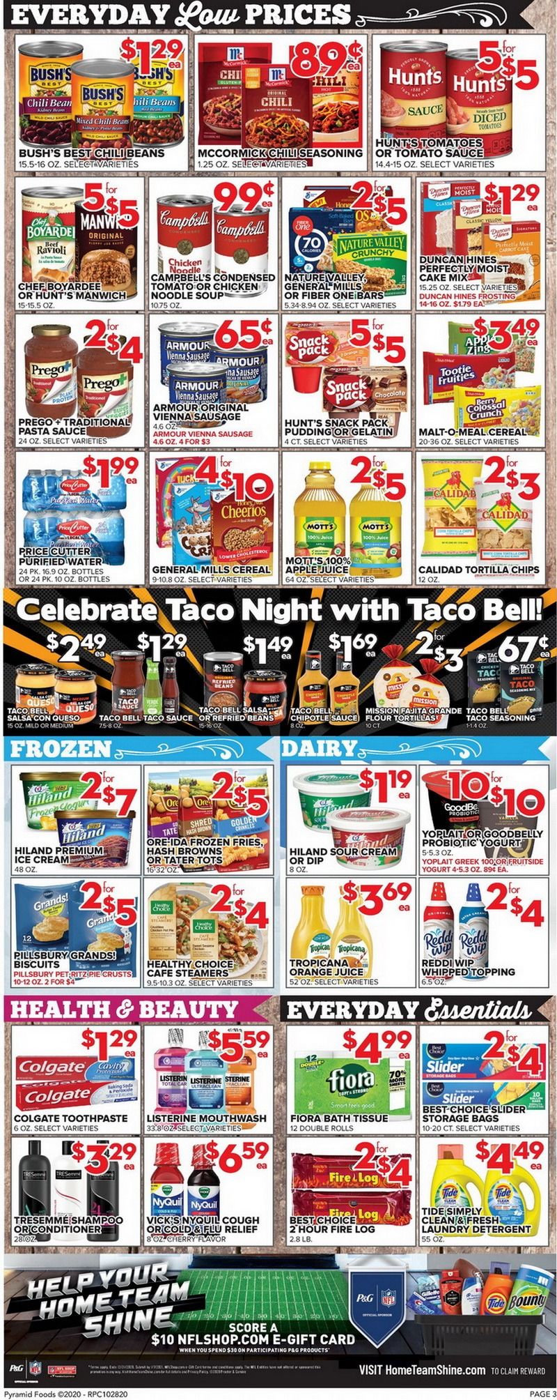 Price Cutter Weekly Ad Oct 28 Nov 03, 2020