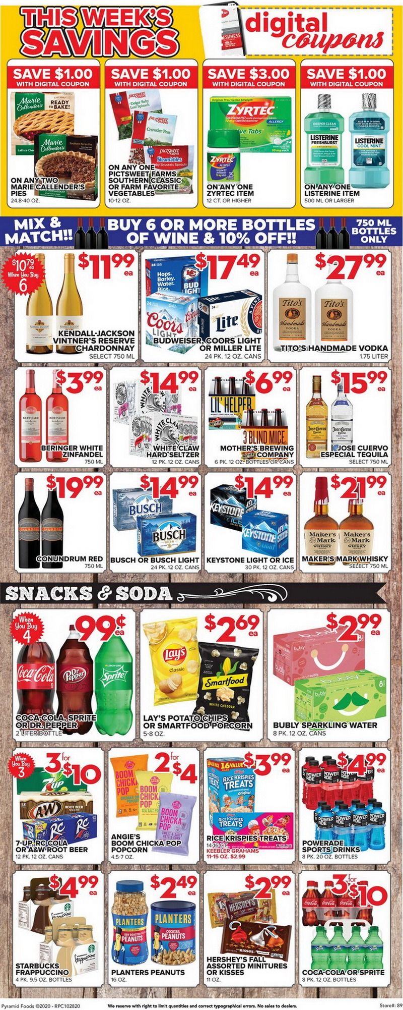Price Cutter Weekly Ad Oct 28 Nov 03, 2020
