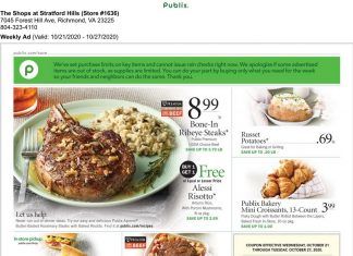 Publix Weekly Ad Oct 21 – Oct 27, 2020